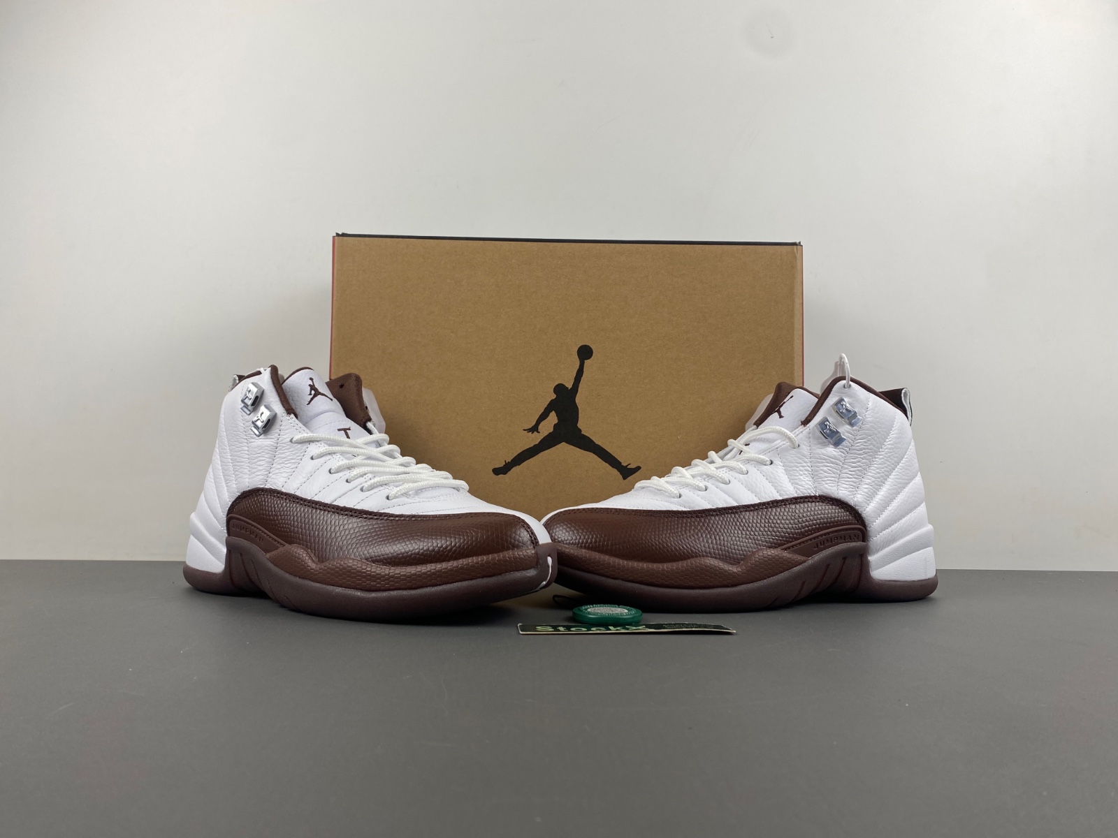 SoleFly x Air Jordan 12 "White/Baroque Brown" FZ5026-100