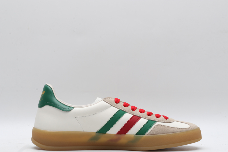 Adidas x Gucci Gazelle SneakerWhite Green Red