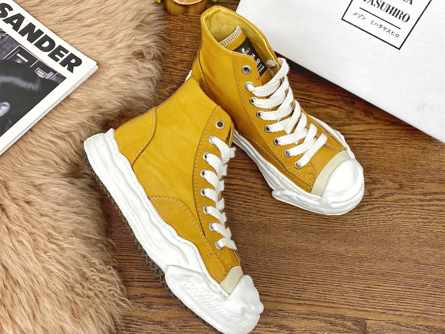 Maison Mihara Yasuhiro High-Top Sneakers