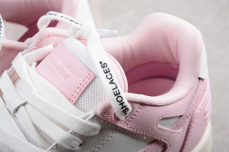 OFF-WHITE Out Of Office leather sneakers