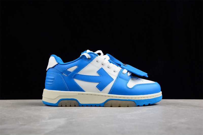 OFF-WHITE Out Of Office leather sneakers