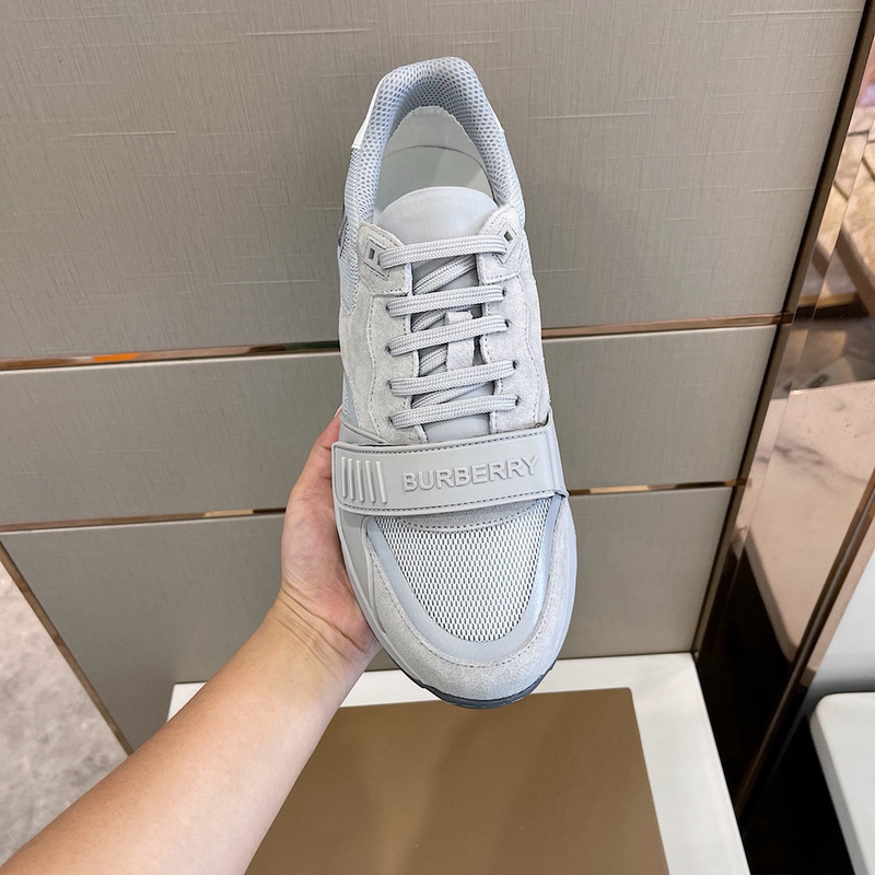 Burberry Vintage Check, Leather and Mesh Sneakers