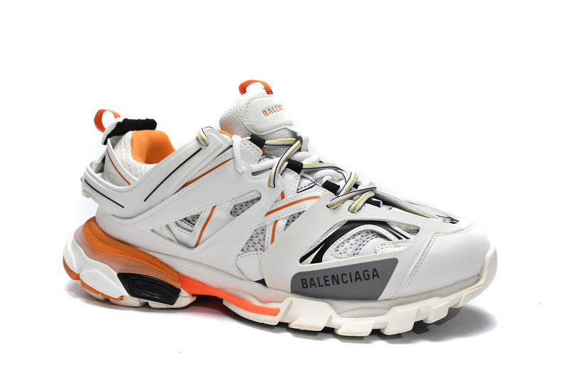 Balenciaga Tess S. White Orange Black 542436 W1GB1 9059