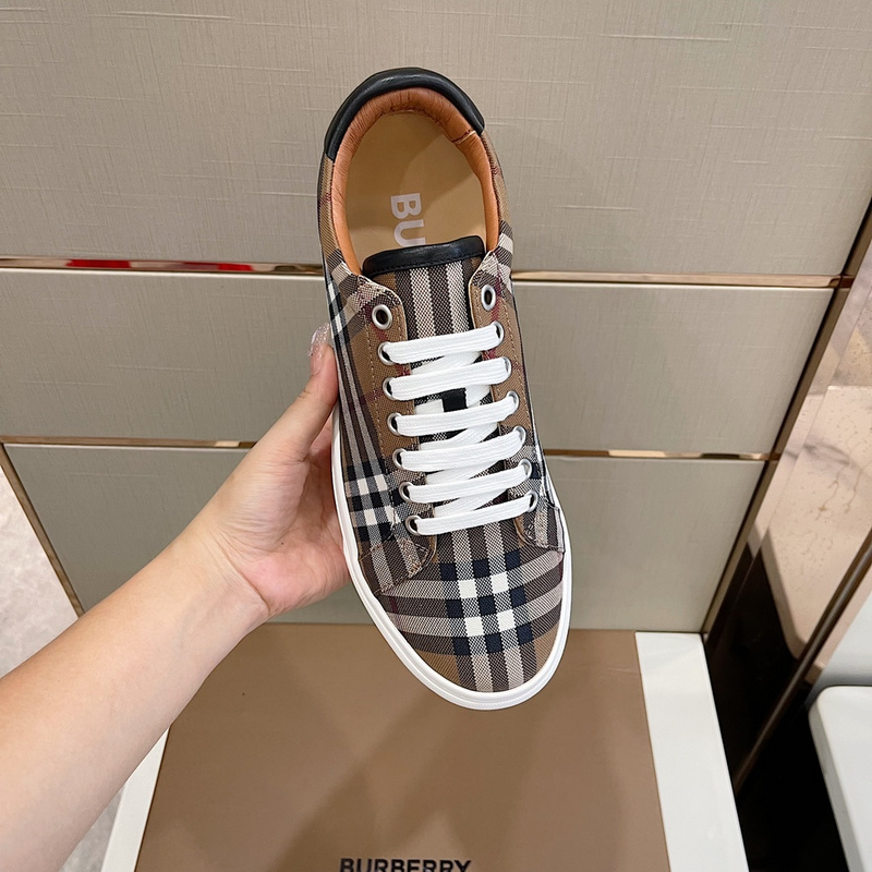 Burberry Vintage Check Cotton Sneakers