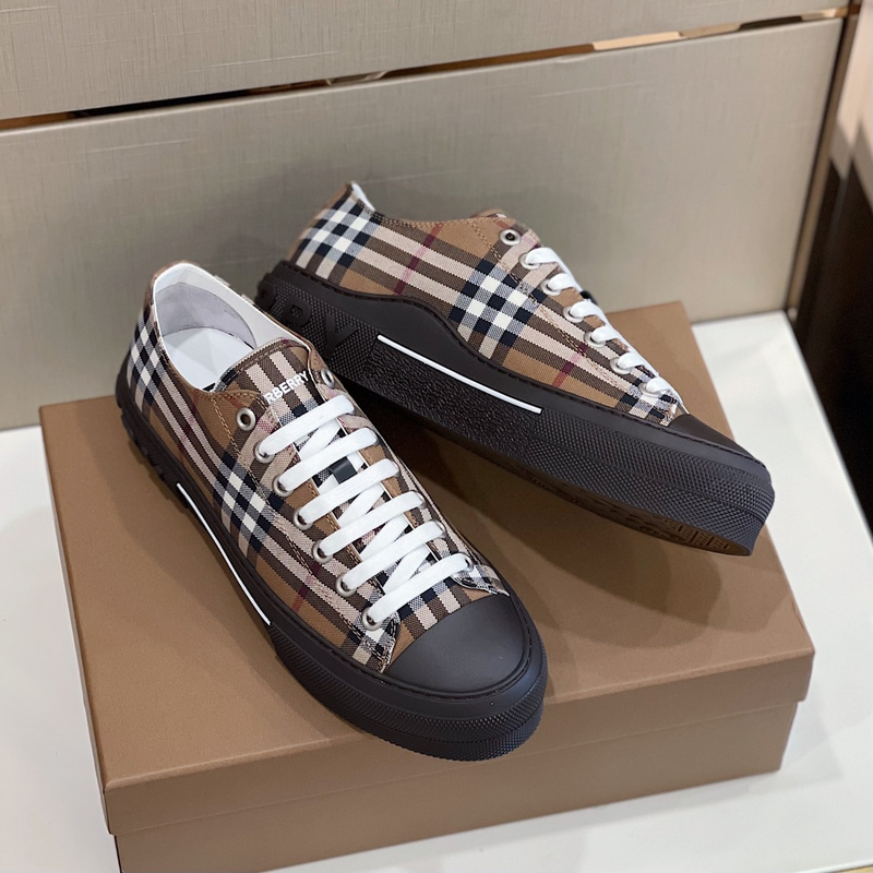Burberry Vintage Check Cotton Sneakers