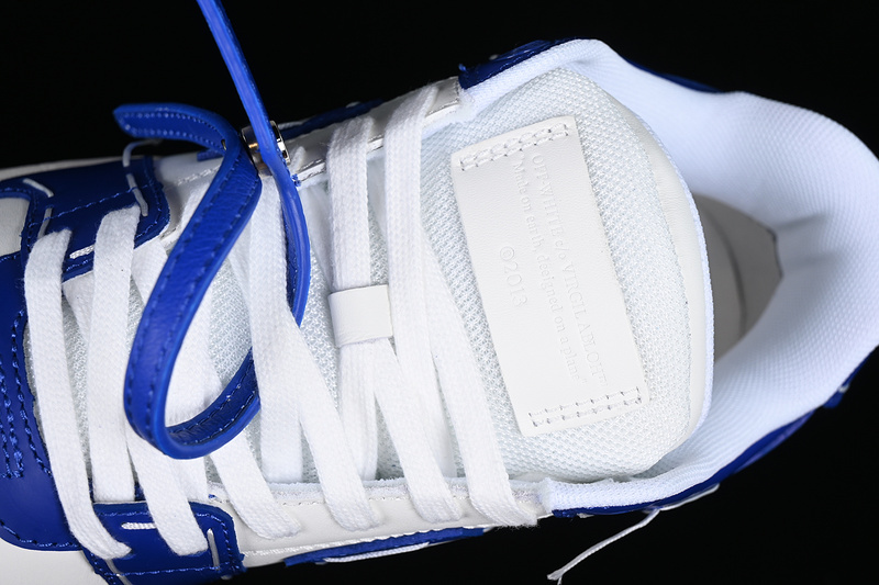 OFF-WHITE Out Of Office leather sneakers