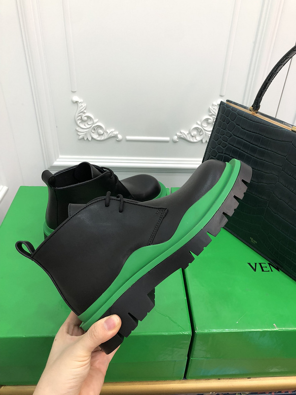 Bottega Veneta Tire Leather Ankle boots