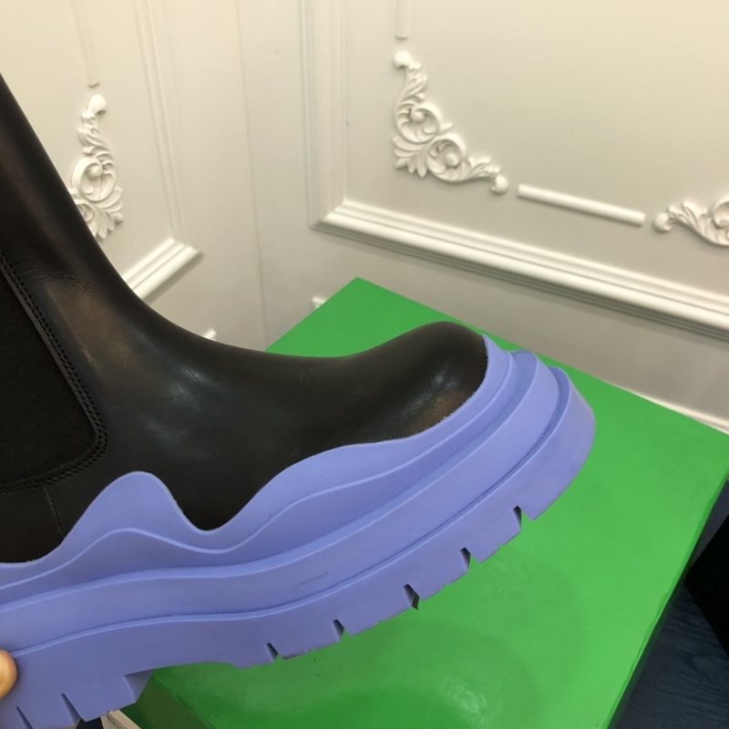 Bottega Veneta Tire Leather Ankle boots