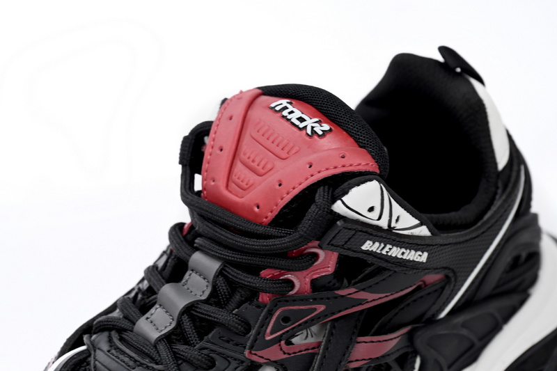 Balenciaga Track 2 Sneaker Military Black White Red 568614 W2GN3 6000