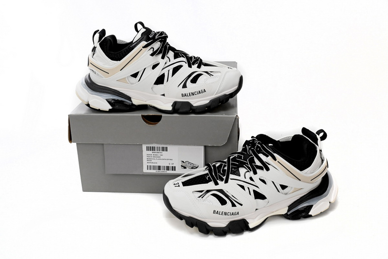 Balenciaga Tess S.Black And Whitev 542436 W3NH3 7261