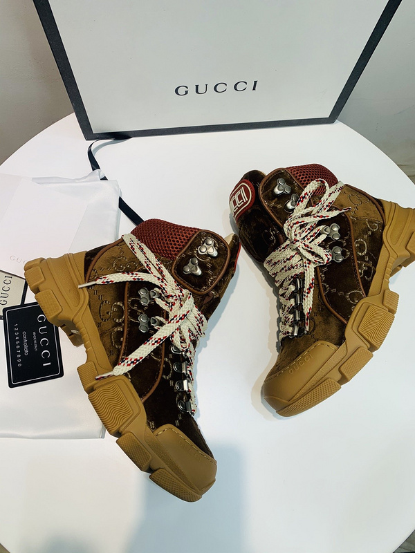 Gucc1 Journey Flashtrek Jewel Crystal Low Boot