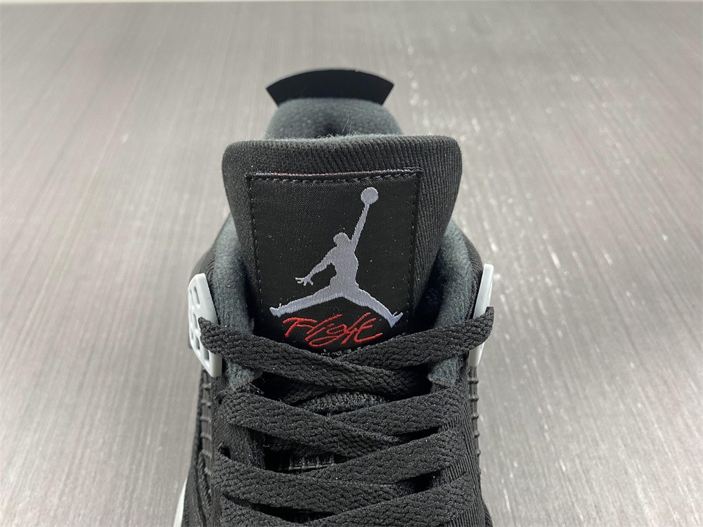 Air Jordan 4 "Black Canvas" DH7138-006