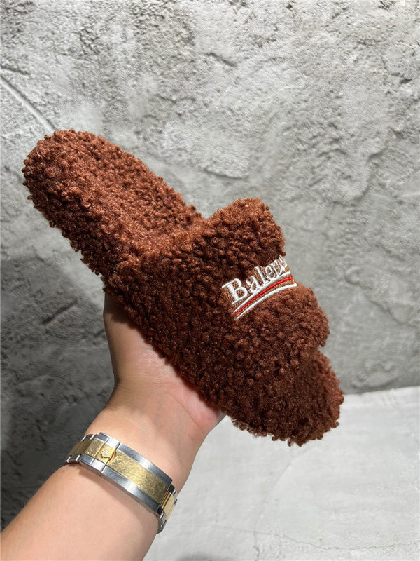 Balenciaga Furry Slide