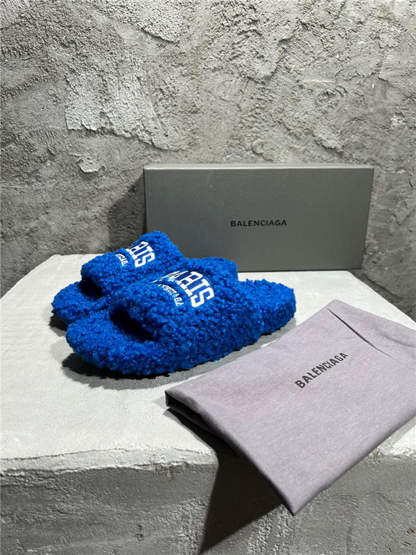 Balenciaga Furry Slide