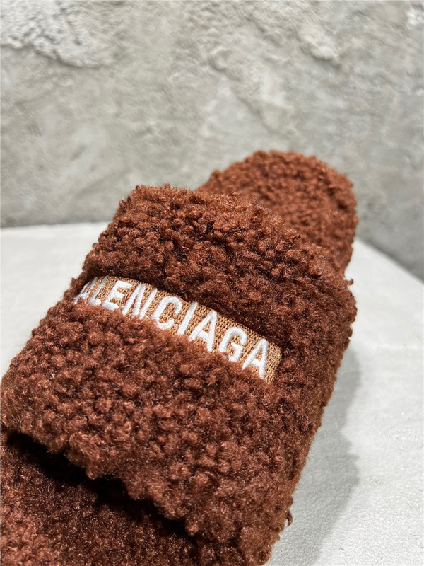 Balenciaga Furry Slide