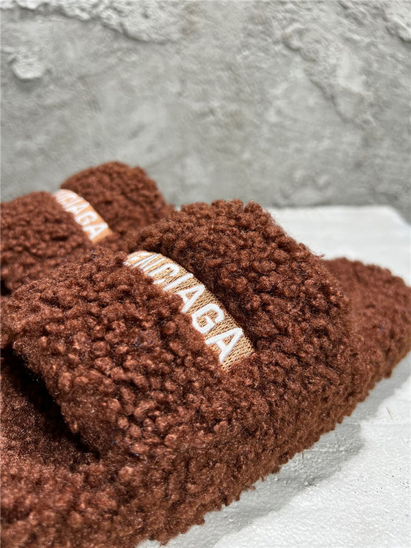 Balenciaga Furry Slide