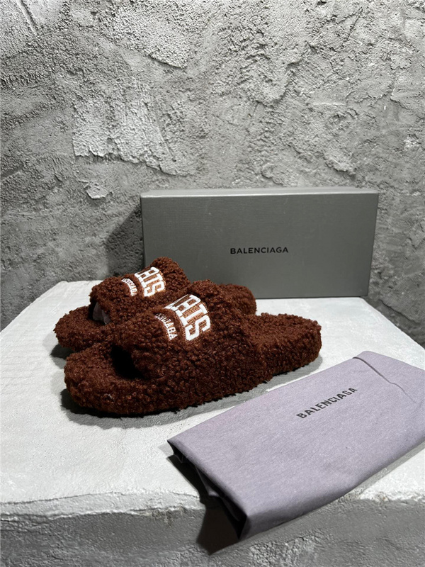 Balenciaga Furry Slide