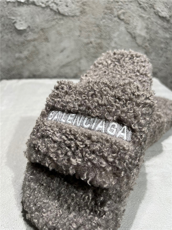 Balenciaga Furry Slide