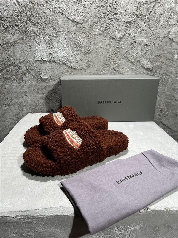 Balenciaga Furry Slide