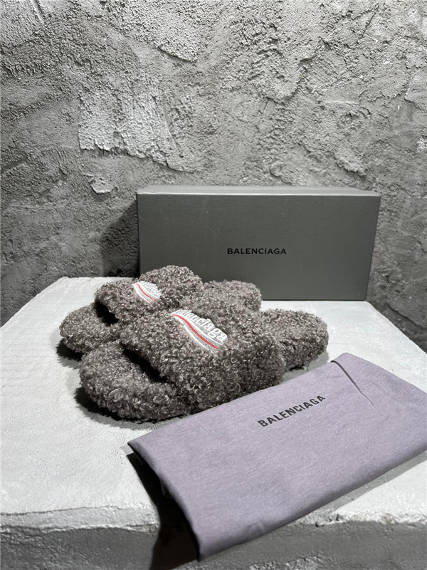 Balenciaga Furry Slide