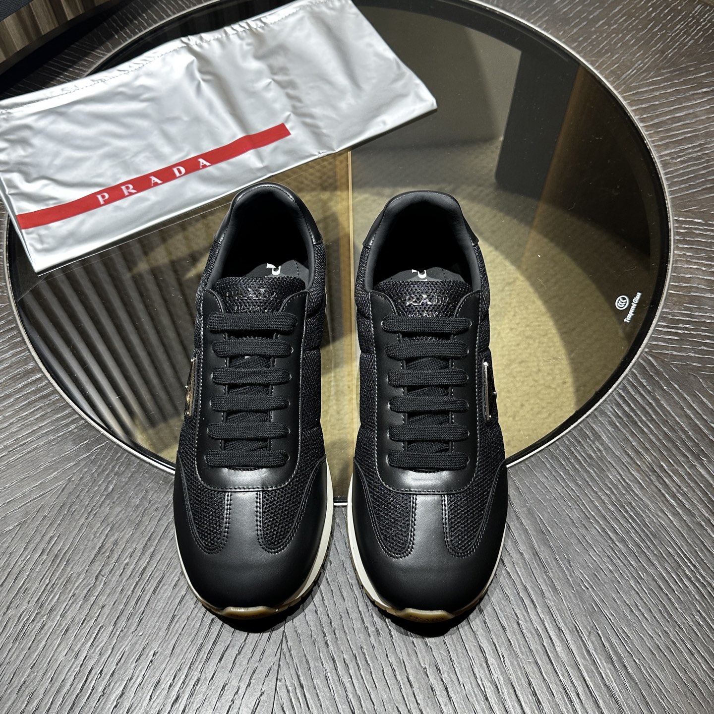 Prada Leather Sneakers