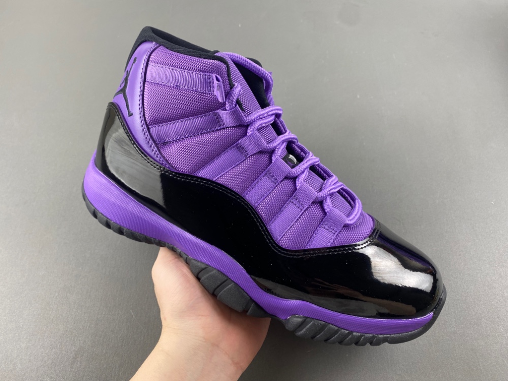 AJ 11 Black Purple Shoes Sneakers – nk0004399