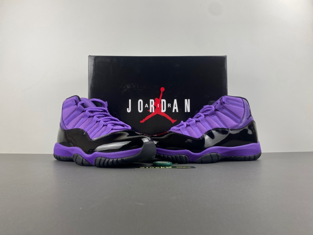 AJ 11 Black Purple Shoes Sneakers – nk0004399