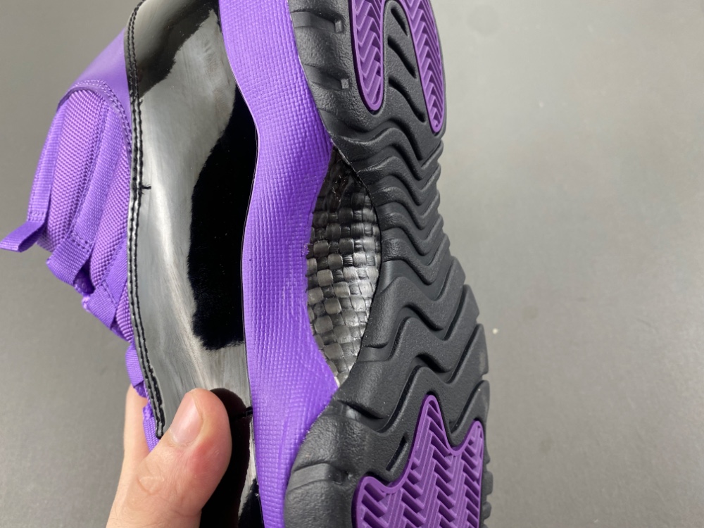 AJ 11 Black Purple Shoes Sneakers – nk0004399