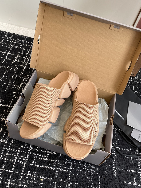 Balenciaga Speed 2.0 Recycled Knit Slide Sandals