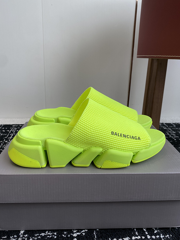 Balenciaga Speed 2.0 Recycled Knit Slide Sandals