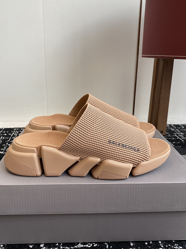Balenciaga Speed 2.0 Recycled Knit Slide Sandals