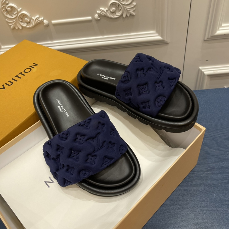 LV POOL PILLOW COMFORT MULE