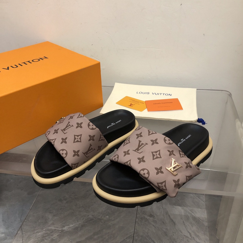 LV POOL PILLOW COMFORT MULE