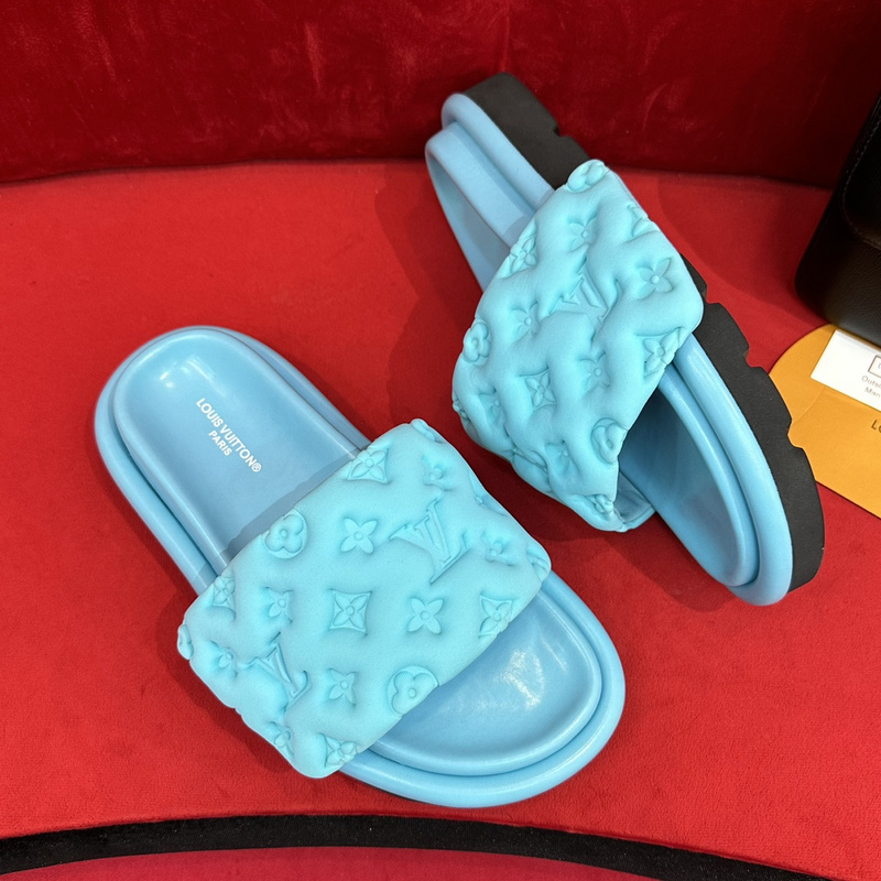 LV POOL PILLOW COMFORT MULE