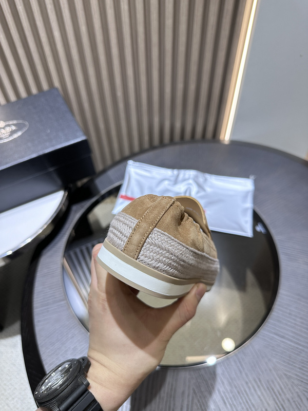 Prada Suade Loafers